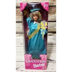Graduation Barbie Doll Class of 1998 Special Ed Mattel Vintage 17830 Mattel NIB